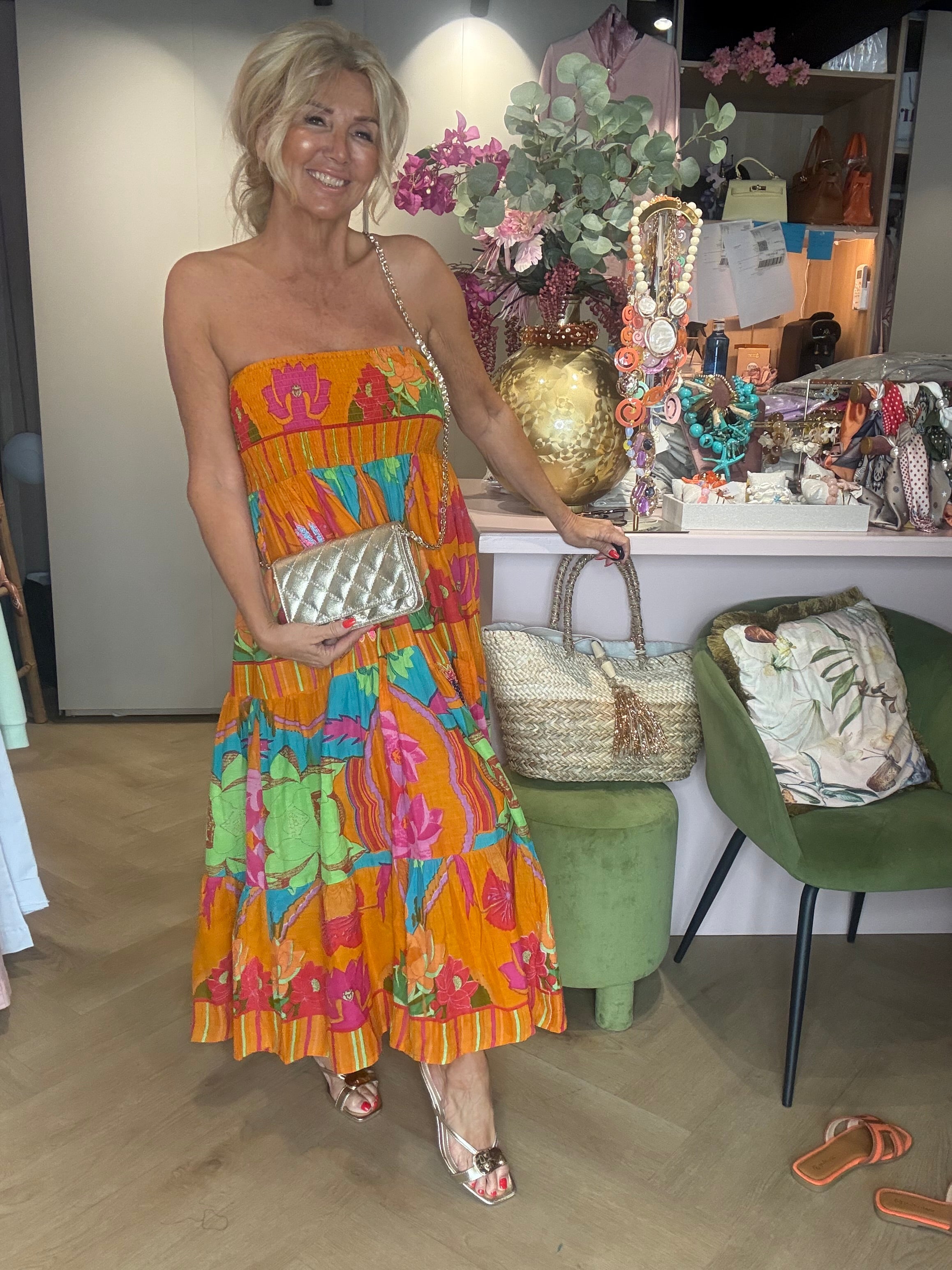Rok / Jurk Vayanna Oranje
